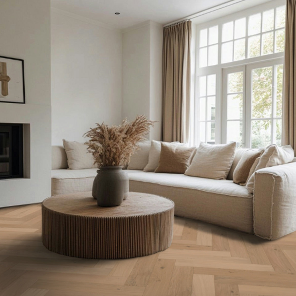 Hoomline Metropole Rome Visgraat Invisible Geolied - Visgraat Lamelparket