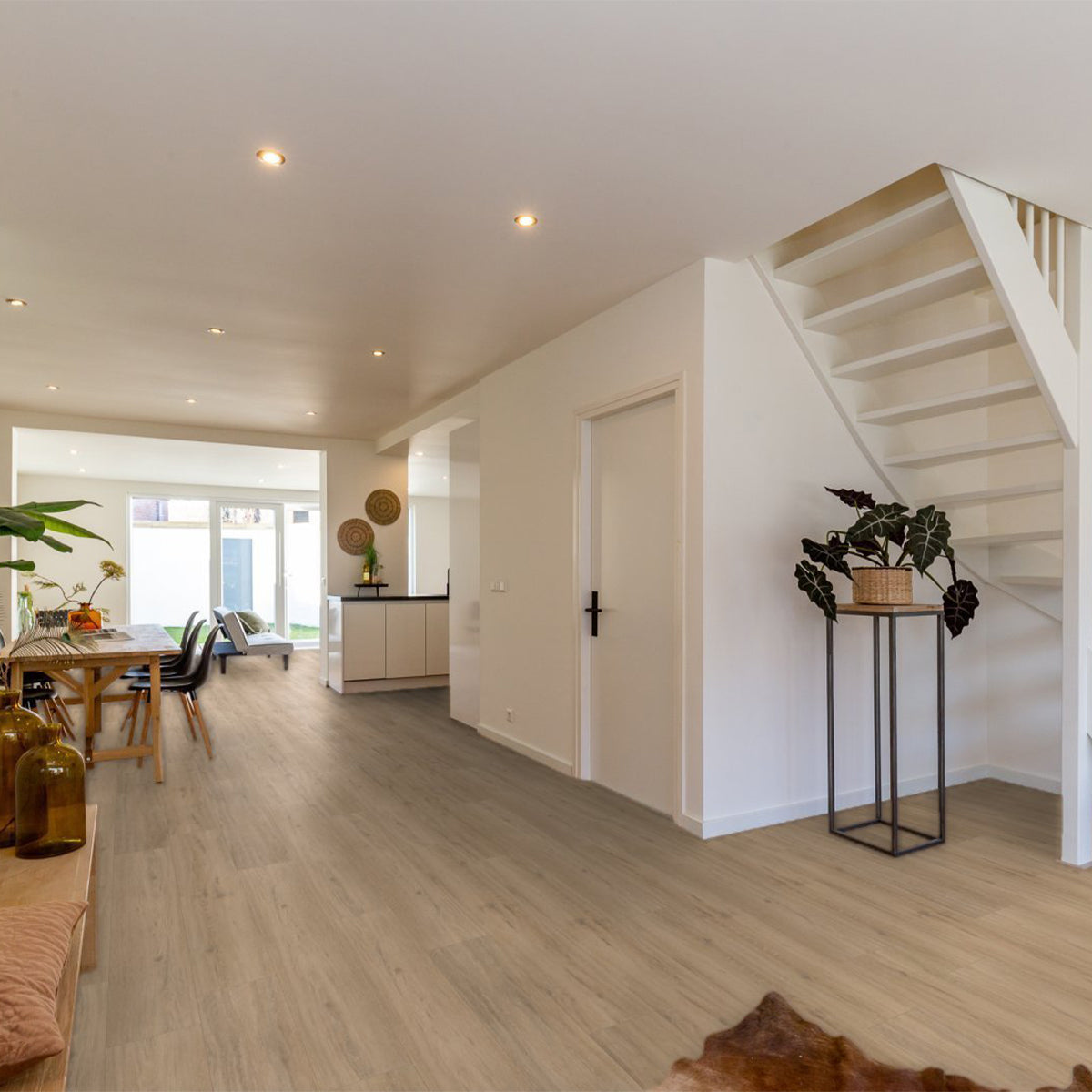 Hoomline Fusion Superior XL Gotham Oak Natural 107526 - Click PVC Floor in Straight Plank