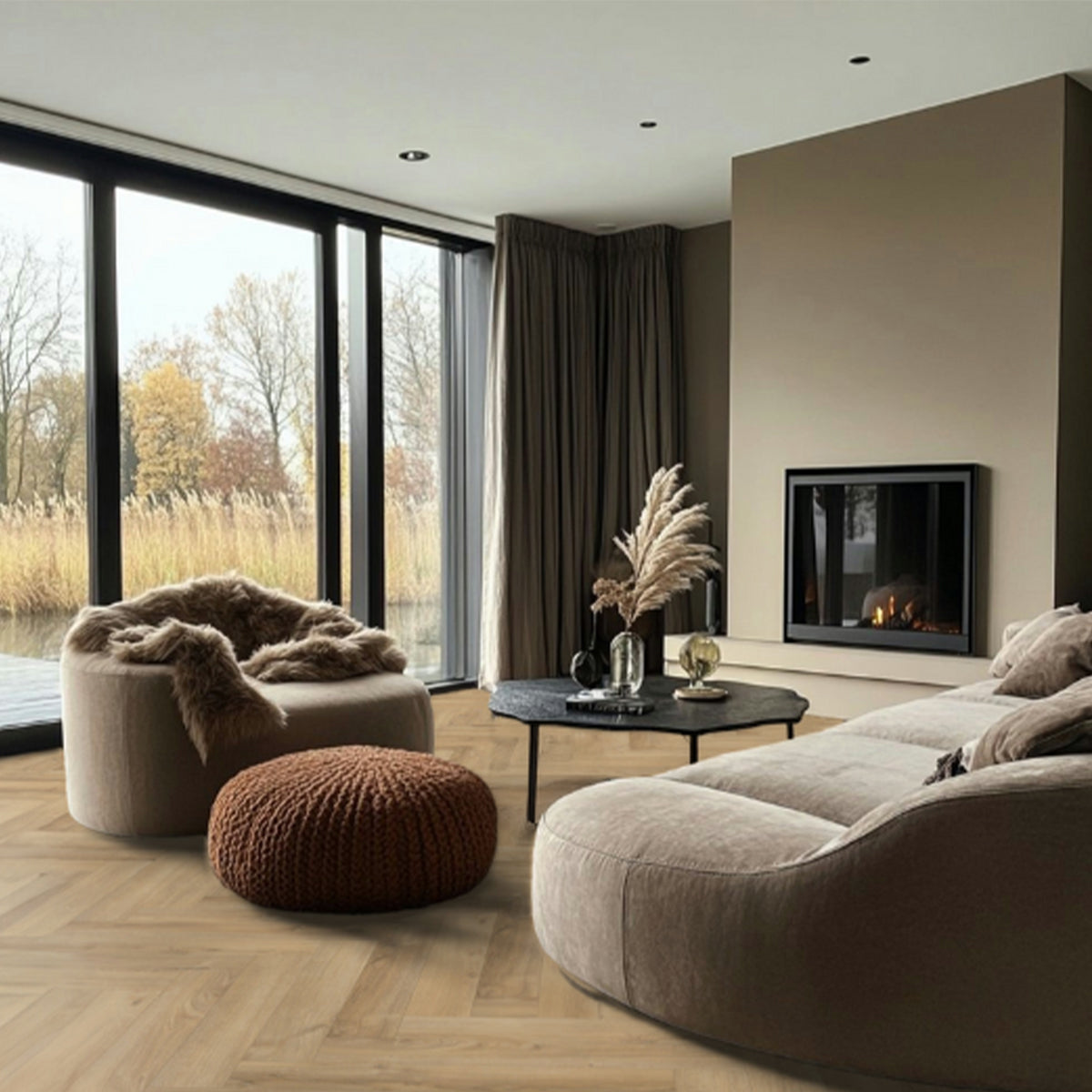 Hoomline Herringbone V4 Haring 2307 - Aquaprotect - Visgraat Laminaat