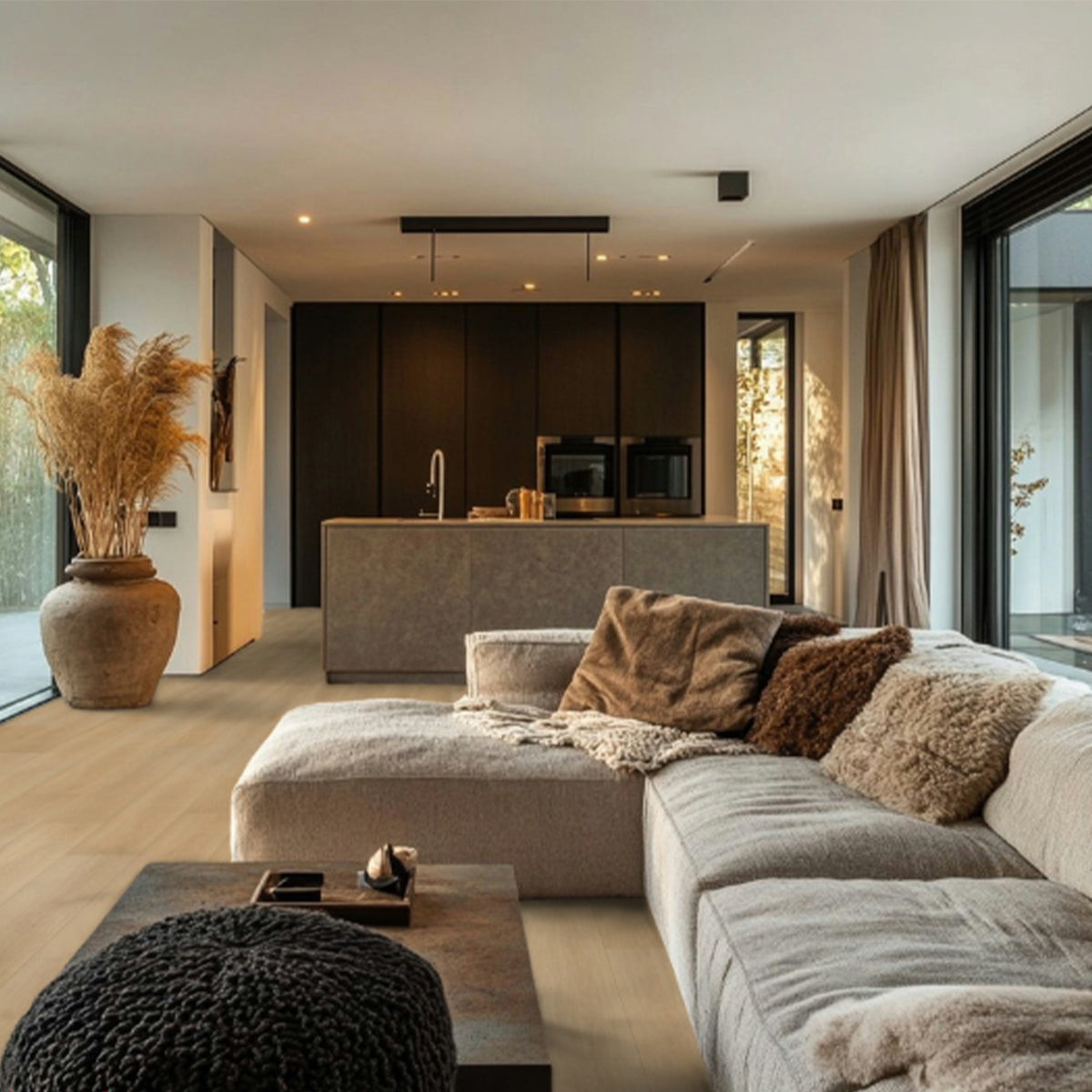 Hoomline Prestige Dryback plank Cannes 5052 - Plak PVC Vloer in Rechte Plank