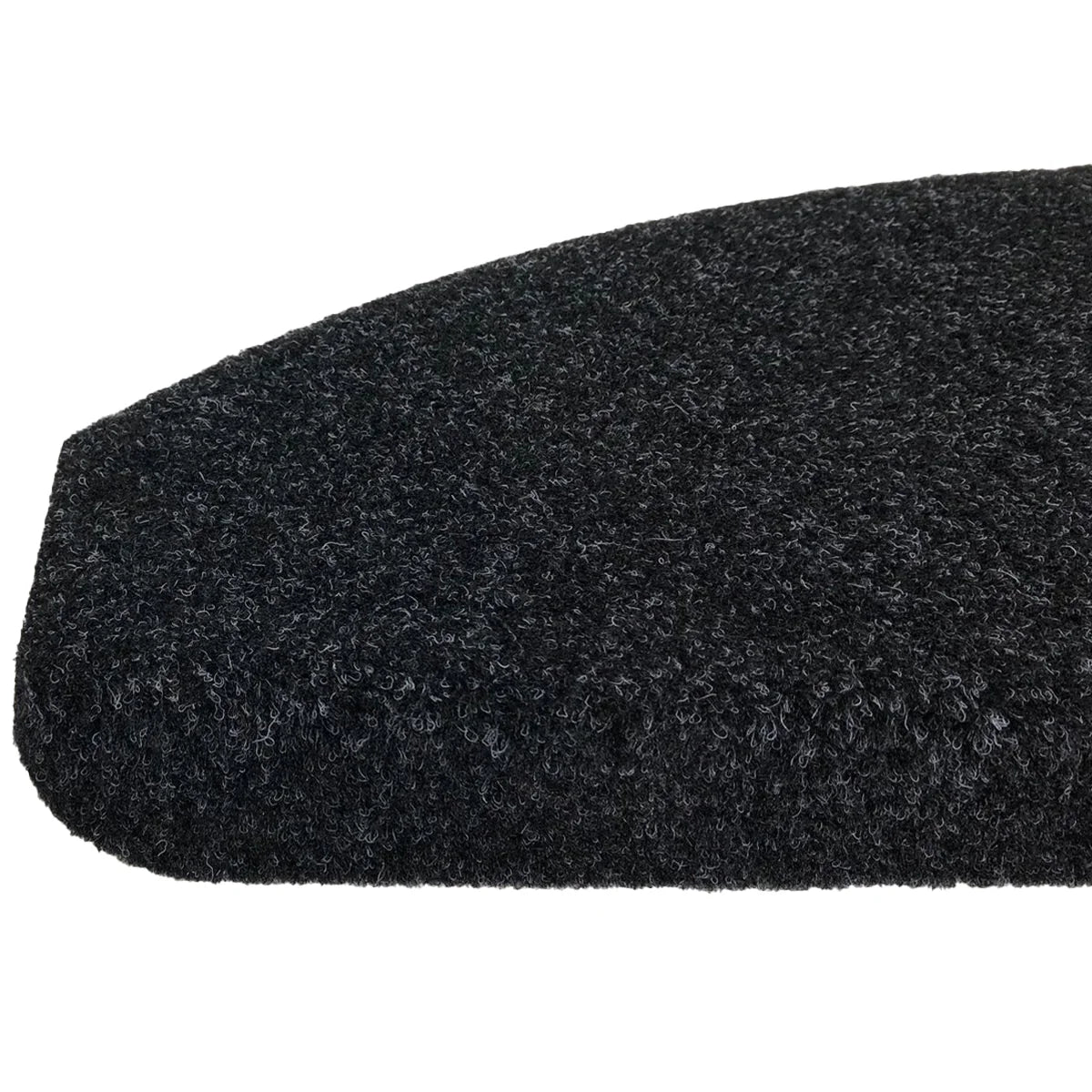 MONOO Naaldvilt Trapmatten Set - Antraciet - 15 Stuks - 56x17x3cm - Zelfklevende Halve Maantjes voor Trap